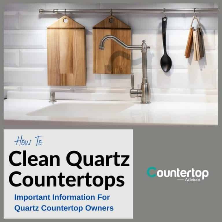 How To Clean Quartz Countertops Countertop Advisor