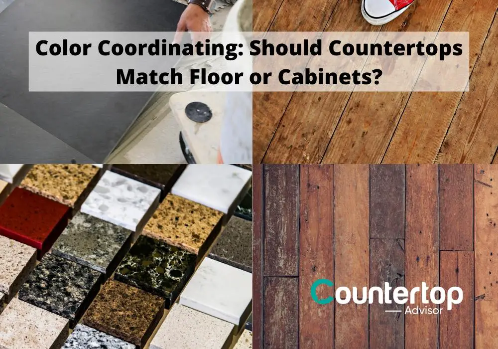 Countertops Match Floor Or Cabinets, How To Match Cabinets Countertops And Flooring