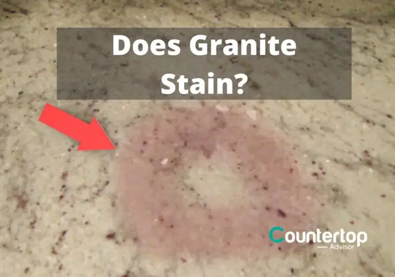 Does Granite Stain Countertop Advisor