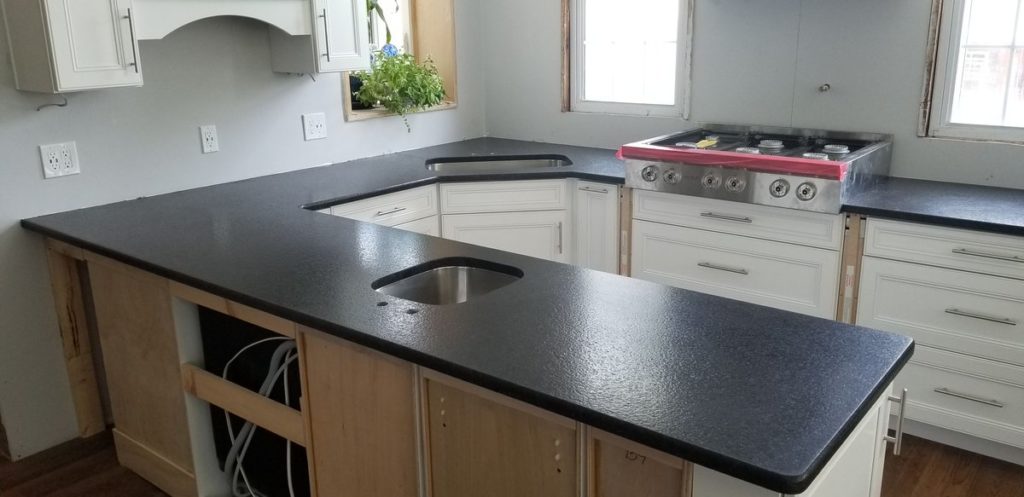Black Pearl Granite Leathered