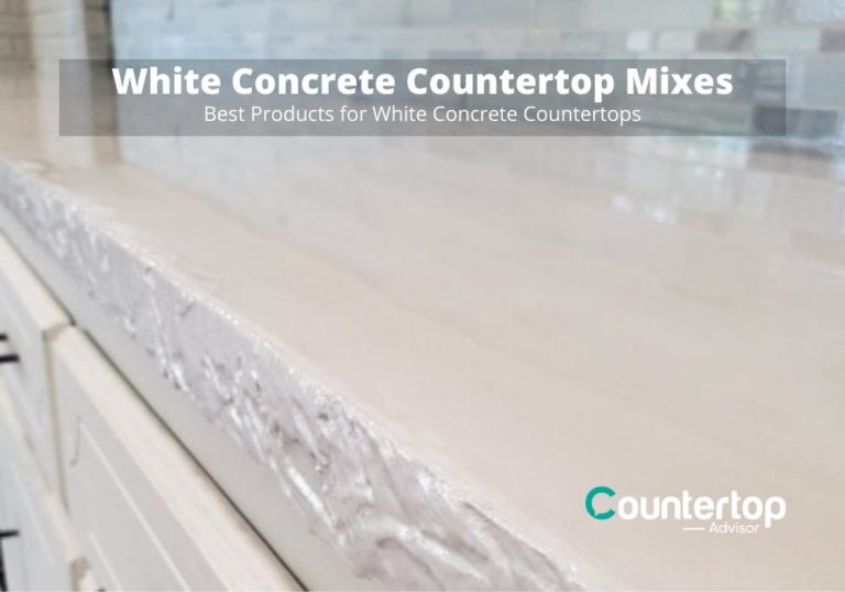 Best White Concrete Countertop Mixes and More [Buyers Guide
