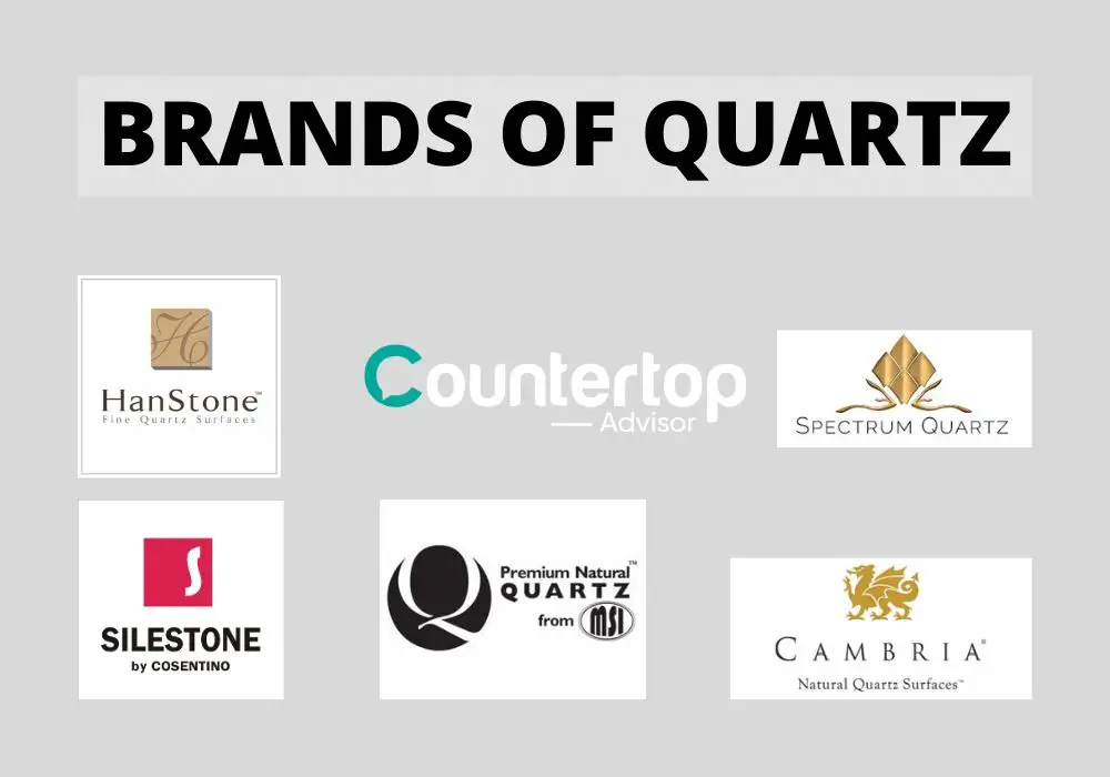 Diffe Brands Of Quartz Countertops, Quartz Countertop Manufacturers Canada