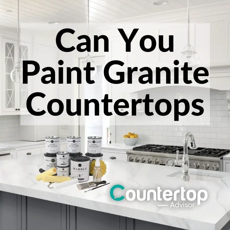 Can You Paint Granite Countertops, How To Paint Granite Countertops White