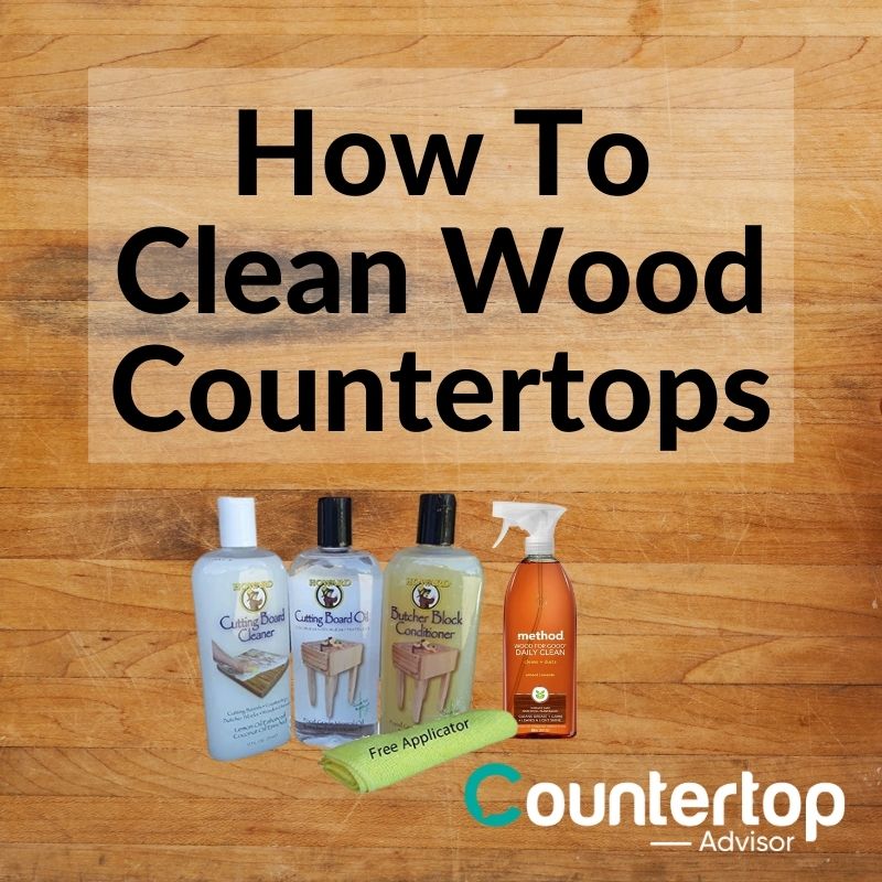 How To Clean Wood Countertops