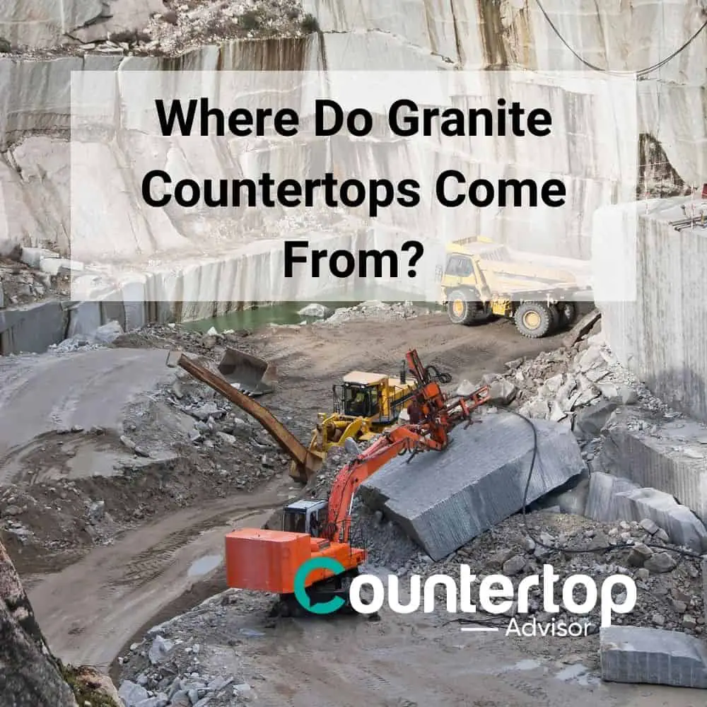 Where Do Granite Countertops Come From?